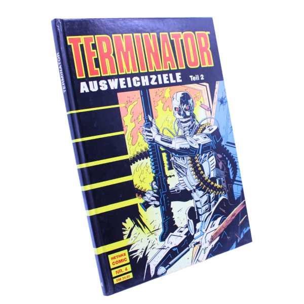 Terminator Comic Album 4 Hardcover Hethke 1984 | Paul Gulacy | hoppla-stuff.de